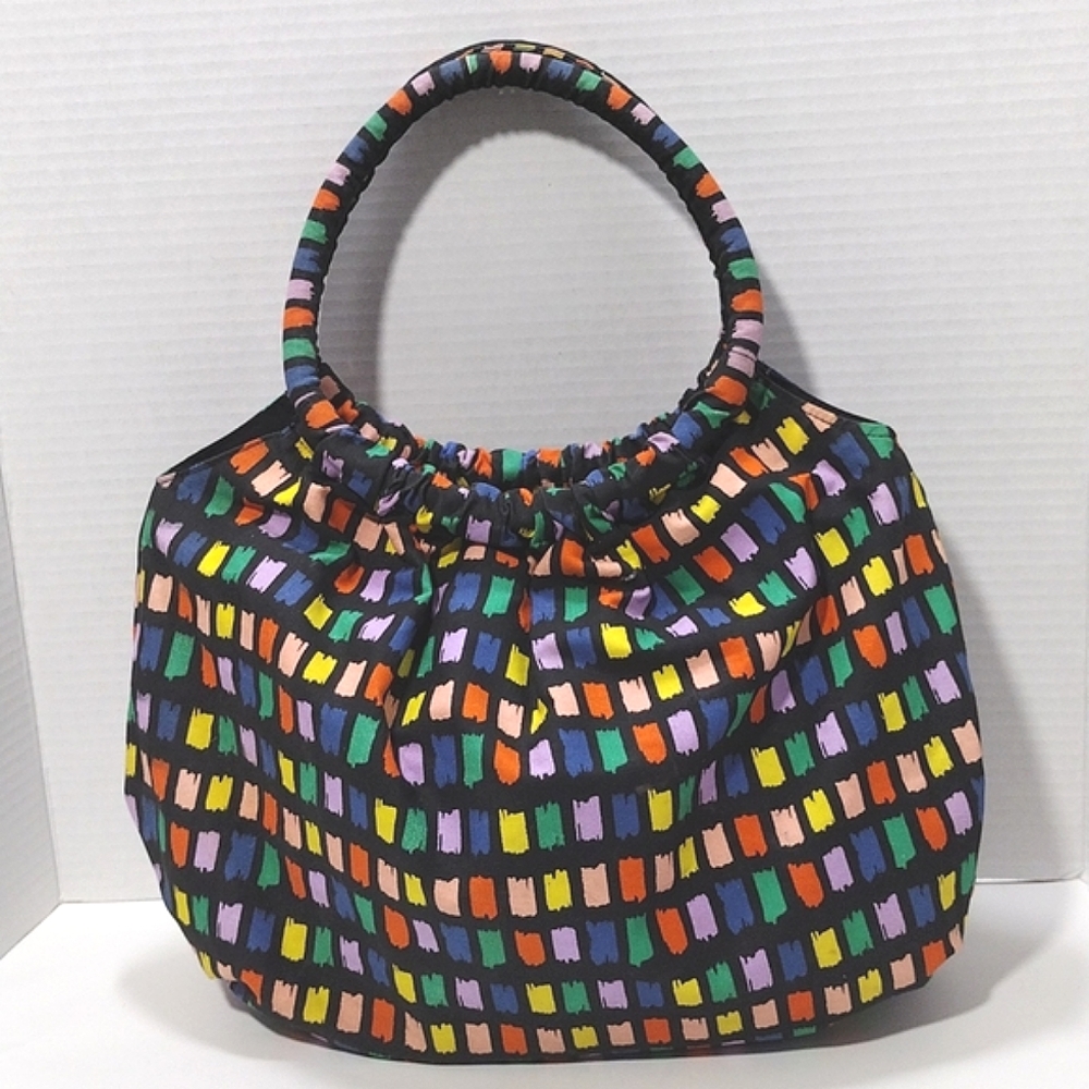 Bright and Colorful Canvas Purse